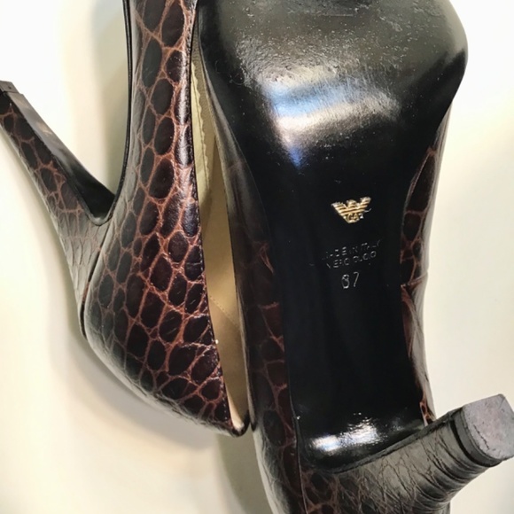 Emporio Armani/authentic heels XEDA13 excellent condition - Picture 12 of 13